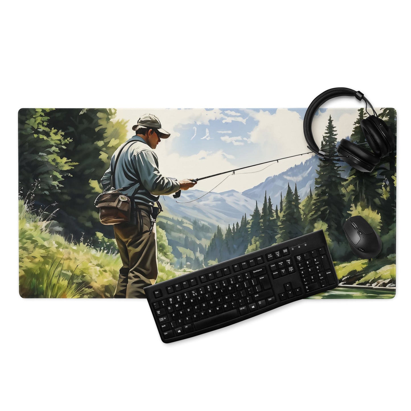 Fisherman Gaming Mouse Pad - Mouse Pads - Discovery Co.