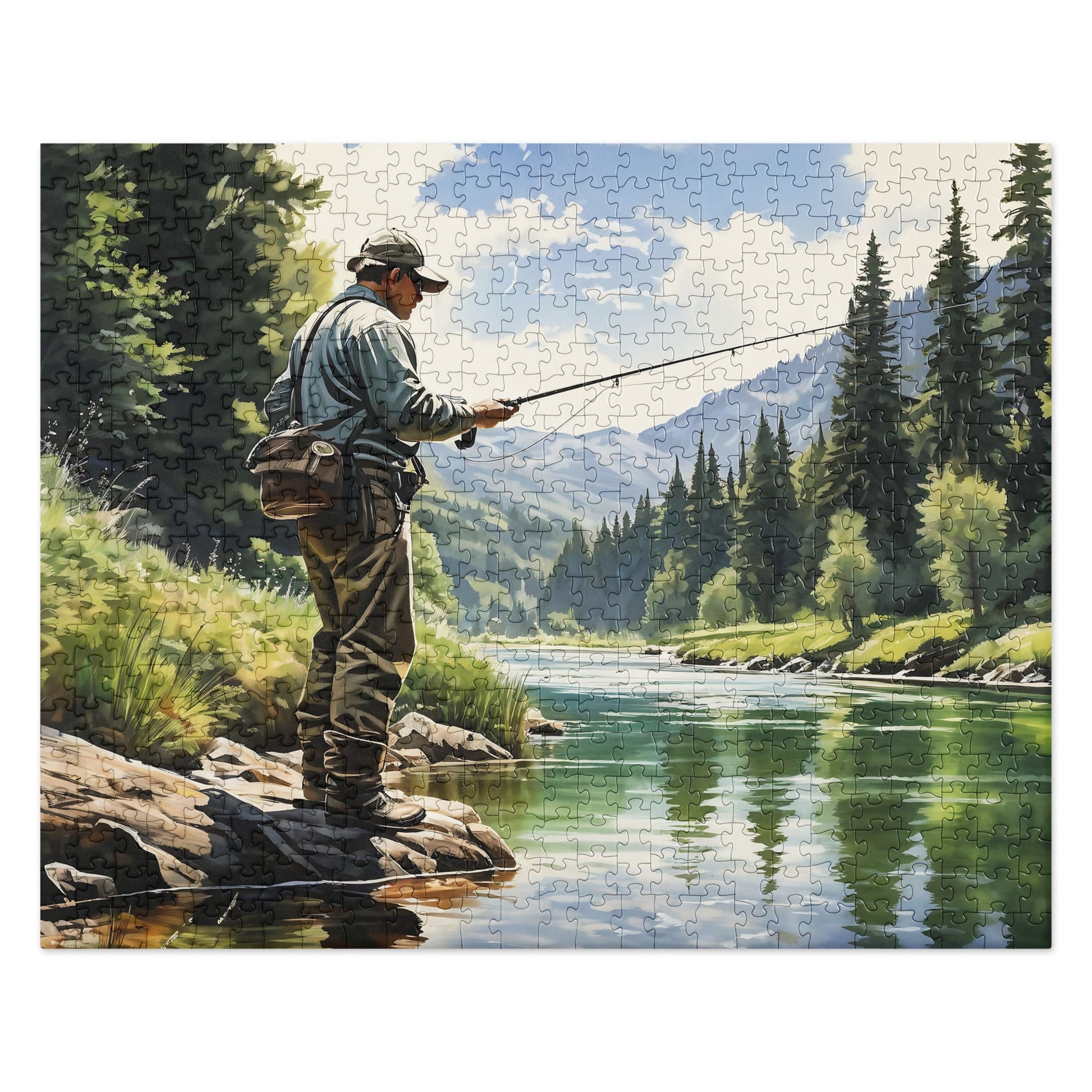 Fisherman Jigsaw Puzzle - Puzzle - Discovery Co.