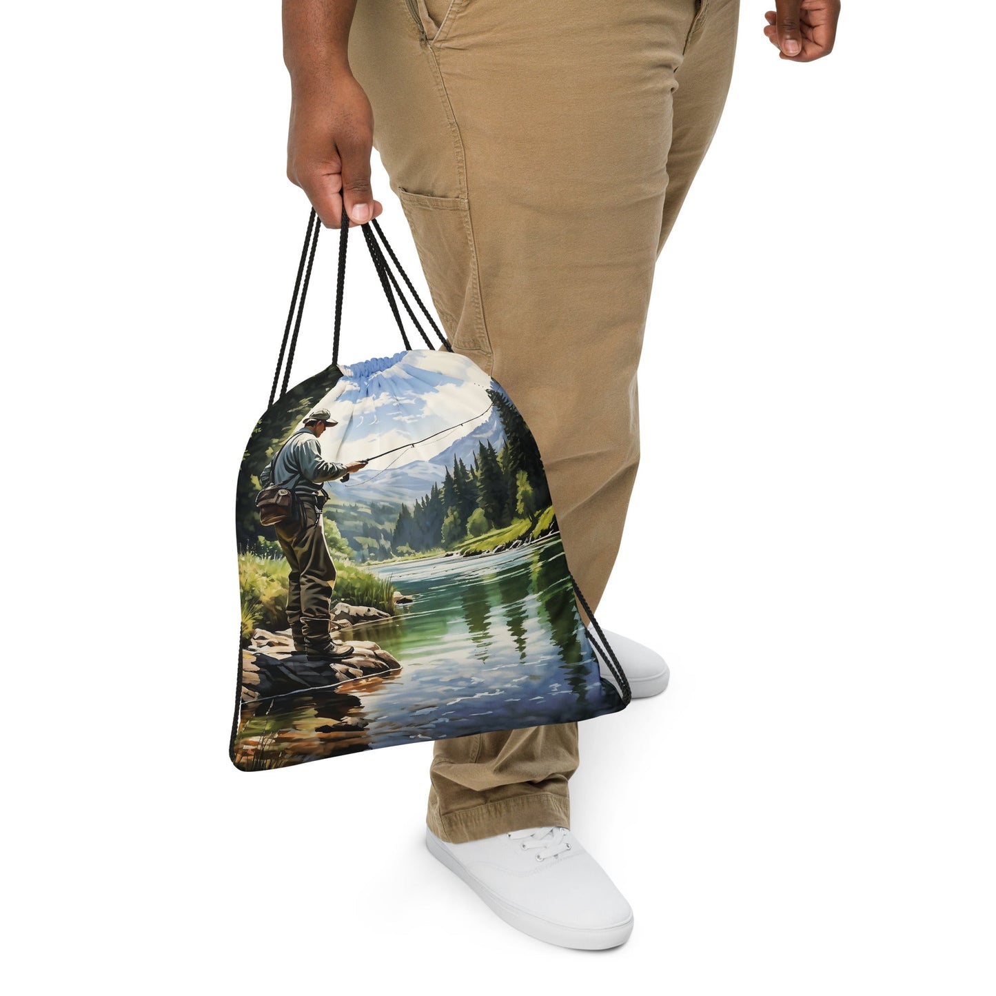 Fishermen Drawstring Bag - Drawstring Bag - Discovery Co.