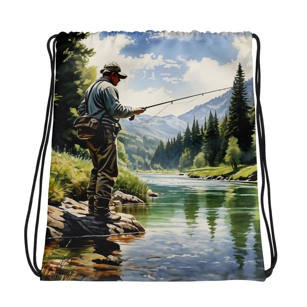 Fishermen Drawstring Bag - Drawstring Bag - Discovery Co.