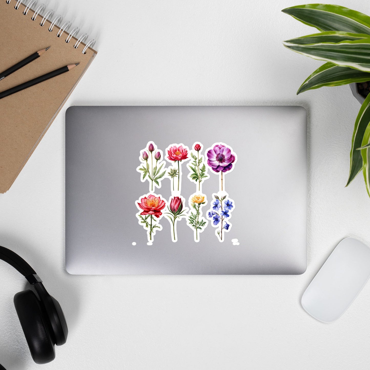 Flower Garden Bubble - free Stickers - Stickers - Discovery Co.