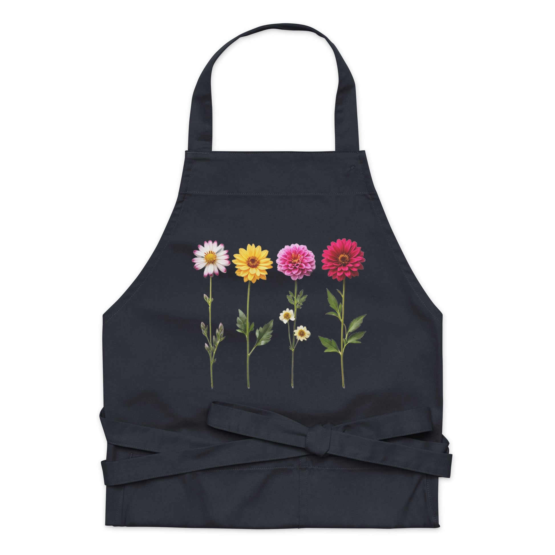 Flowers Organic Cotton Apron - Aprons - Discovery Co.