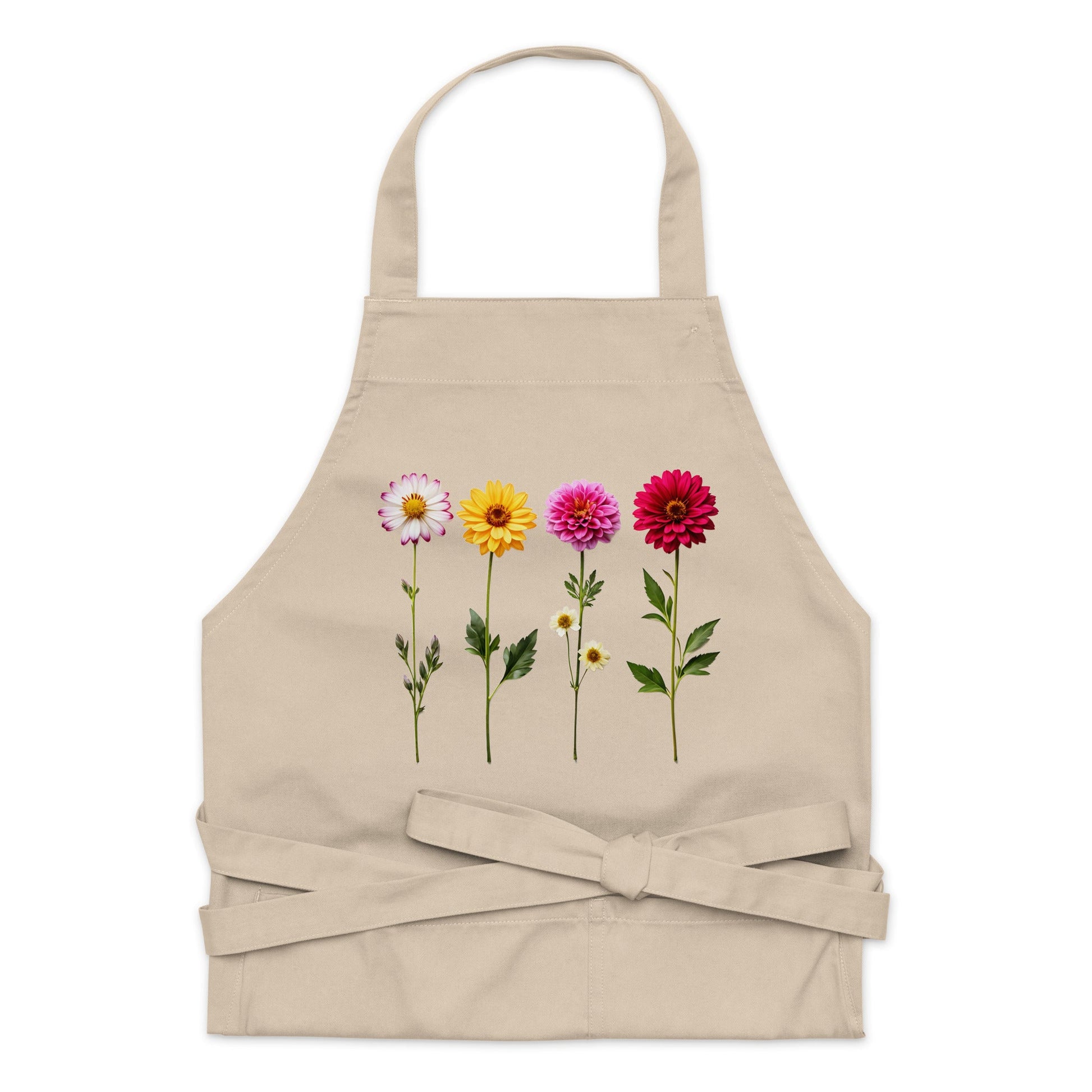 Flowers Organic Cotton Apron - Aprons - Discovery Co.