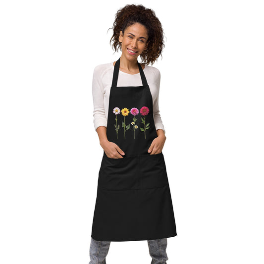 Flowers Organic Cotton Apron - Aprons - Discovery Co.