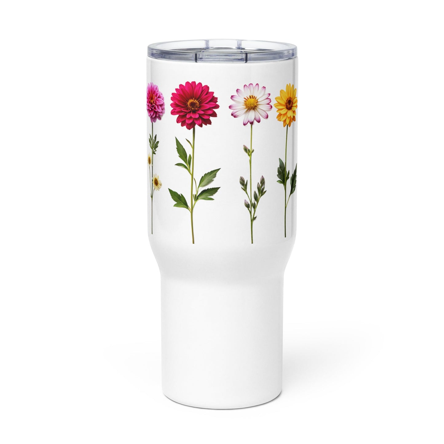 Flowers Travel Mug (25 oz) - Mugs - Discovery Co.