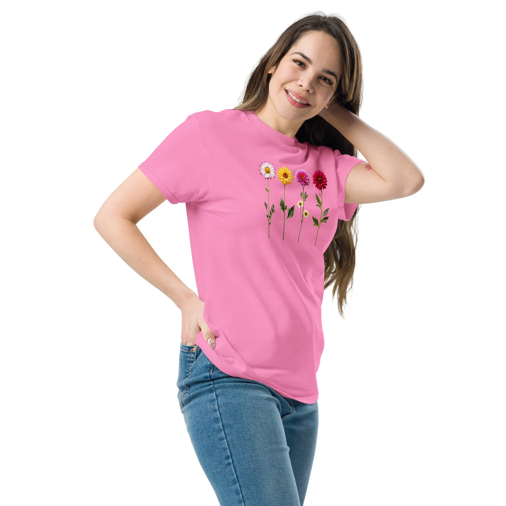 Flowers Women's (Unisex) Classic Tee - Women's Shirts - Discovery Co.