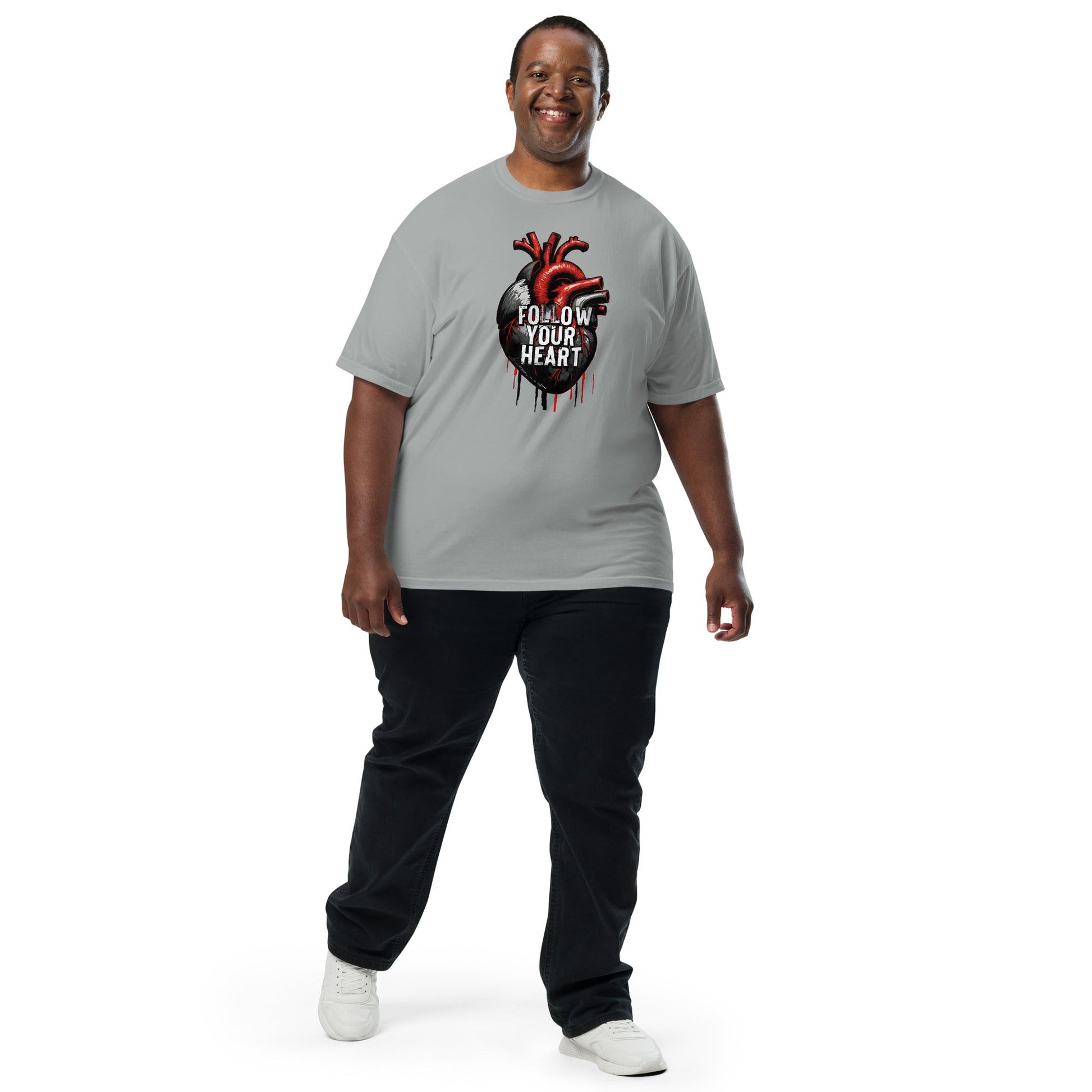Follow Your Heart Men's (Unisex) Premium Tee - Men's Shirts - Discovery Co.