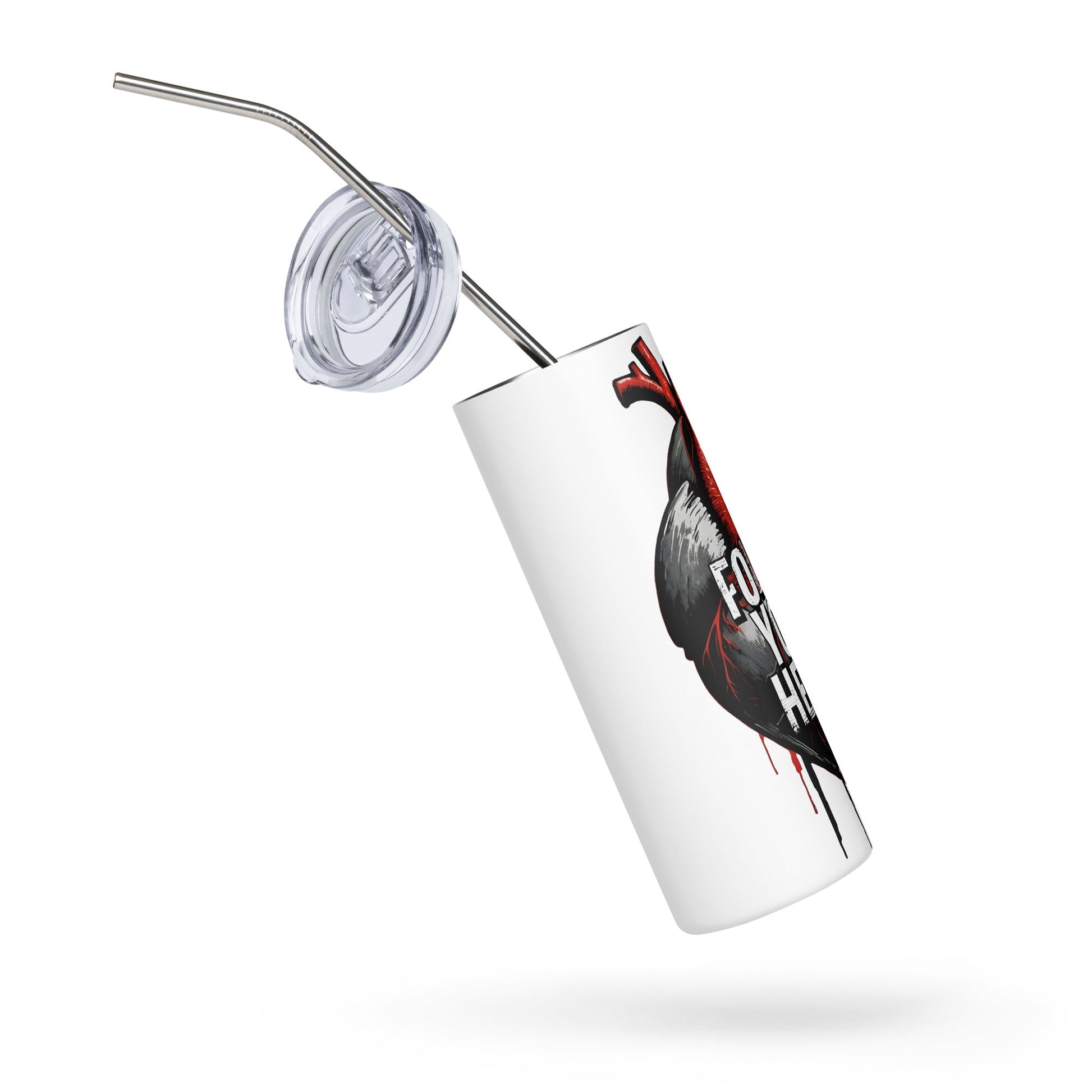 Follow Your Heart Stainless Steel Tumbler - Steel Tumbler - Discovery Co.