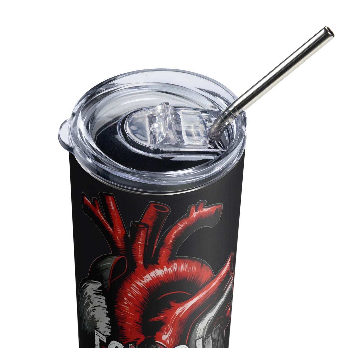 Follow Your Heart Stainless Steel Tumbler - Steel Tumbler - Discovery Co.