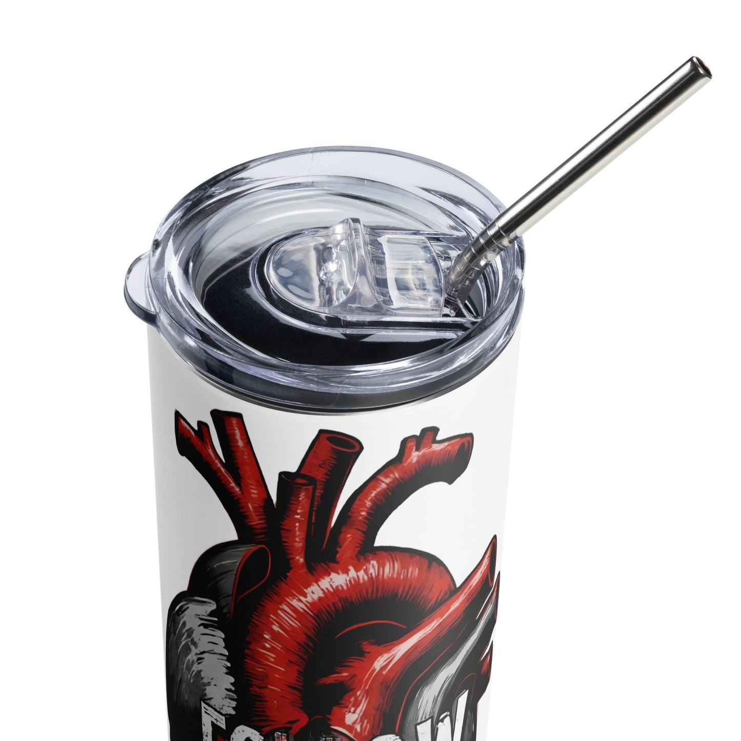 Follow Your Heart Stainless Steel Tumbler - Steel Tumbler - Discovery Co.