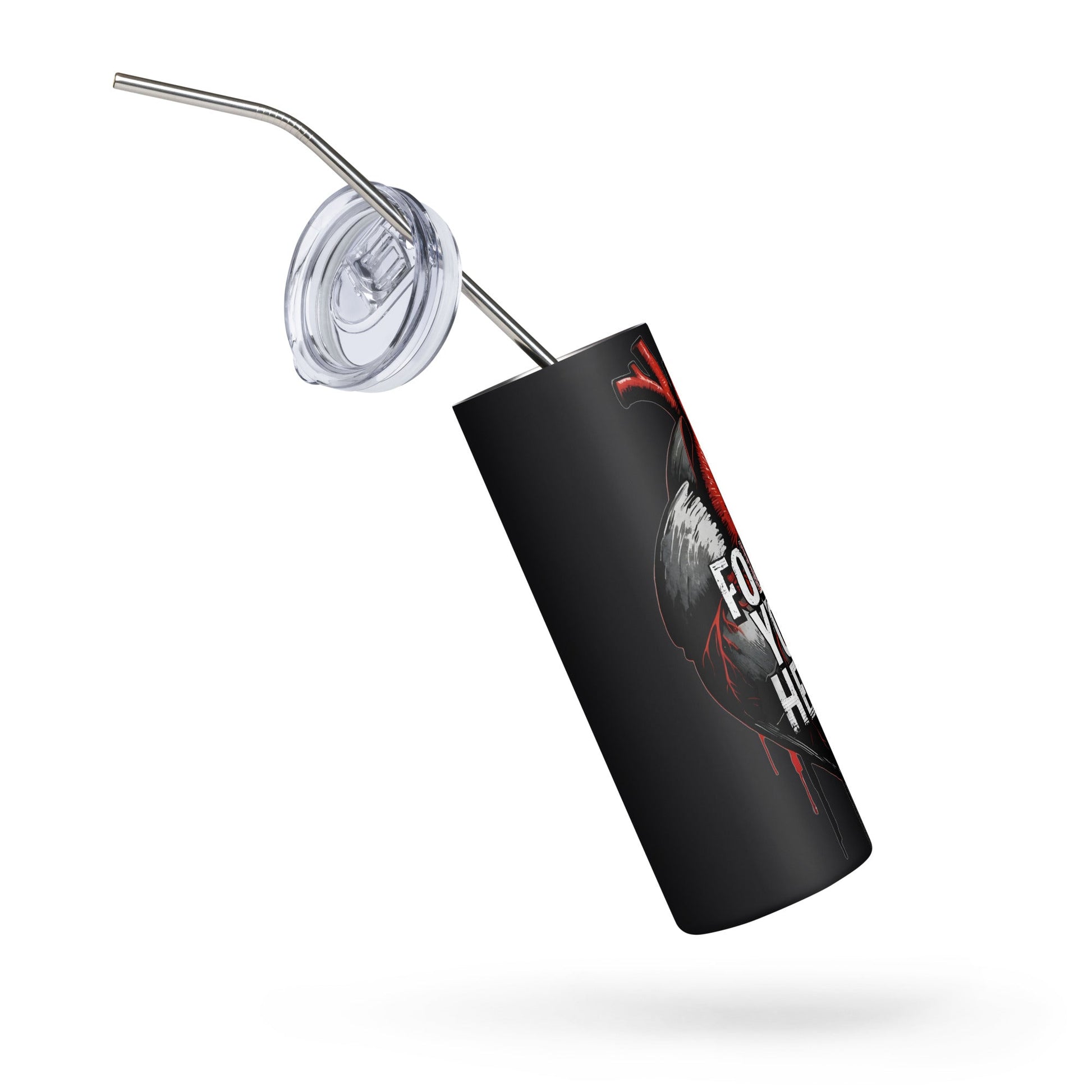 Follow Your Heart Stainless Steel Tumbler - Steel Tumbler - Discovery Co.
