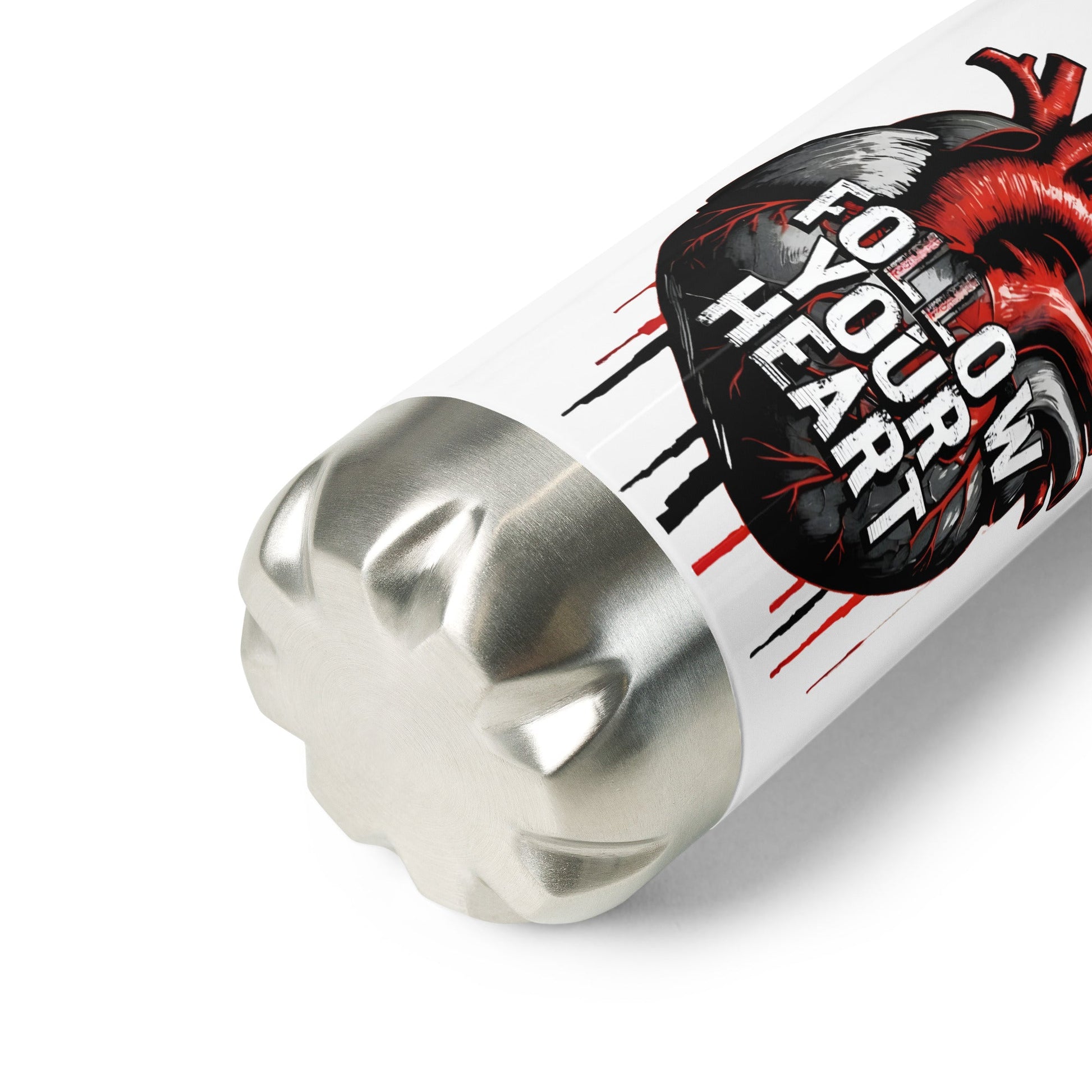 Follow Your Heart Stainless Steel Water Bottle - Stainless Steel Water Bottle - Discovery Co.