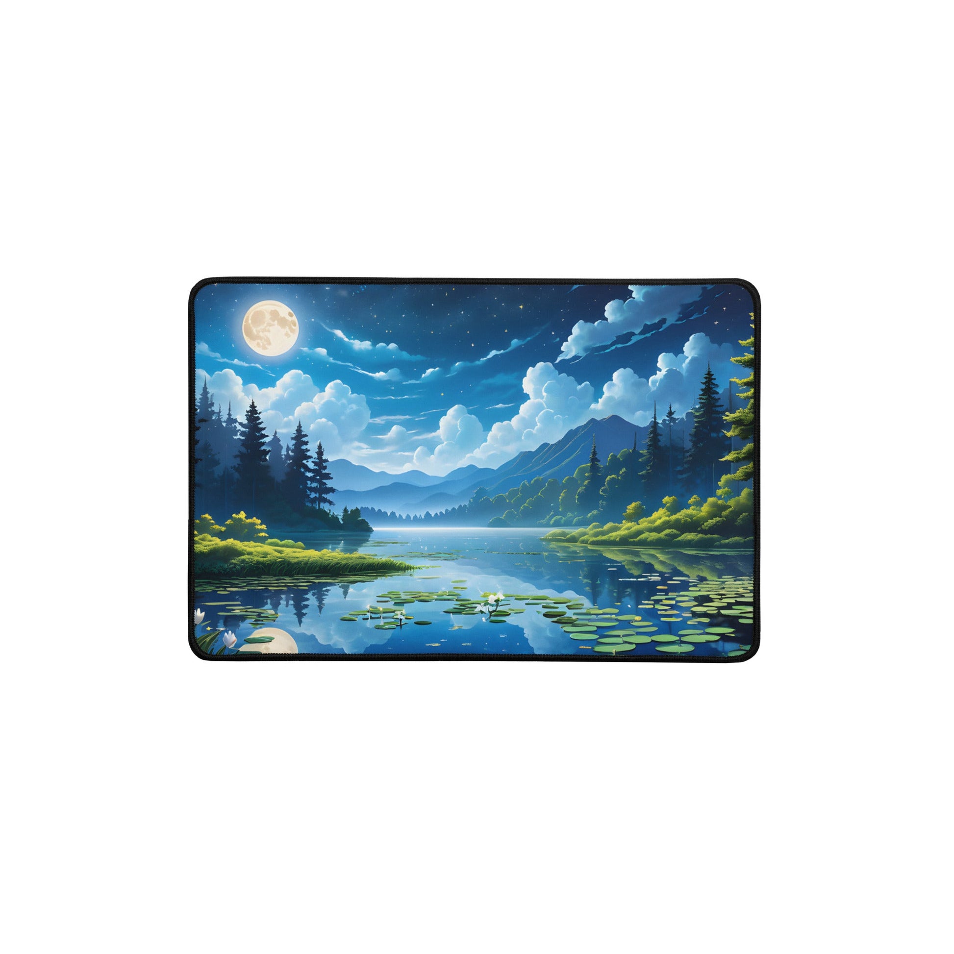Forest At Night Desk Mat - Mouse Pads - Discovery Co.