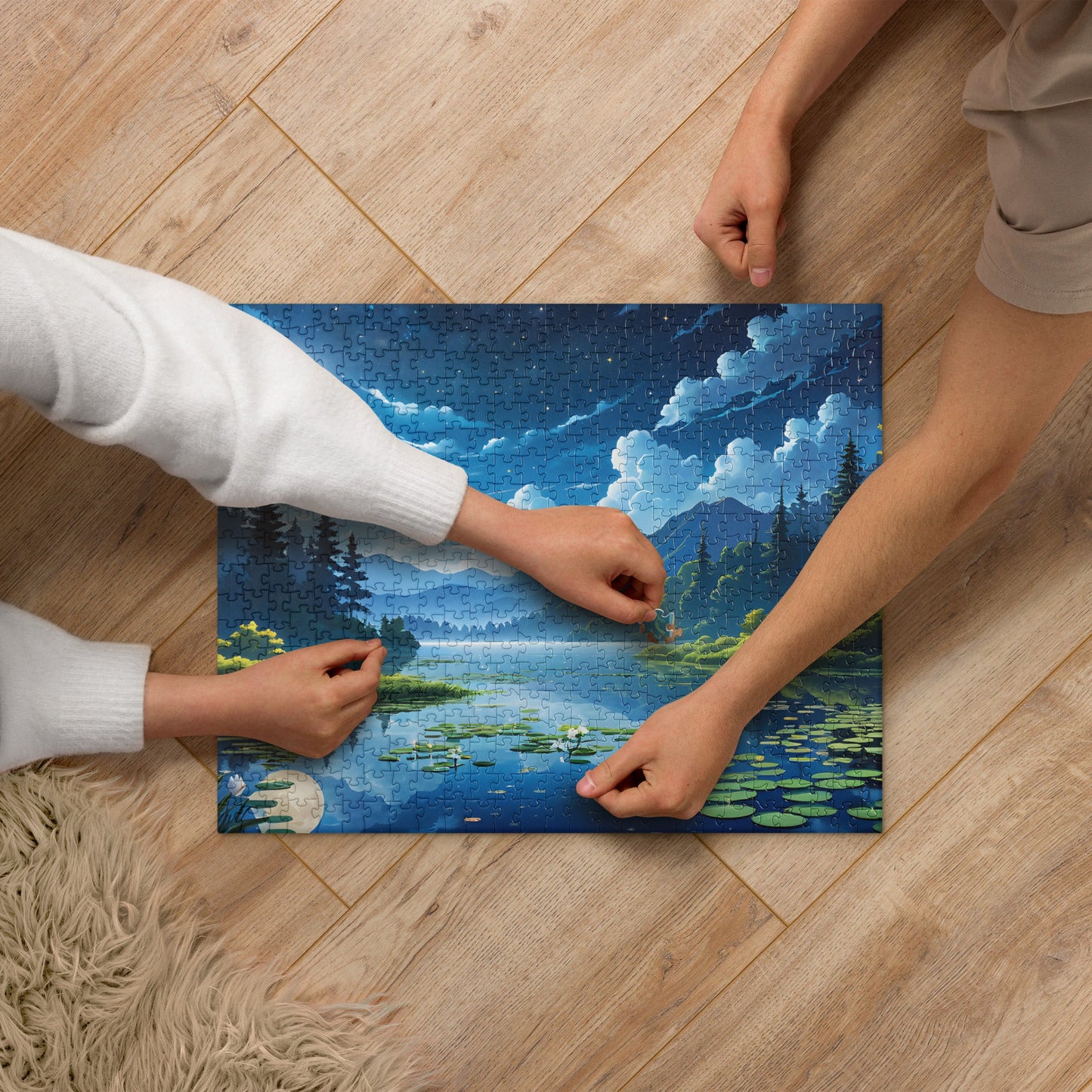 Forest At Night Jigsaw Puzzle - Puzzle - Discovery Co.