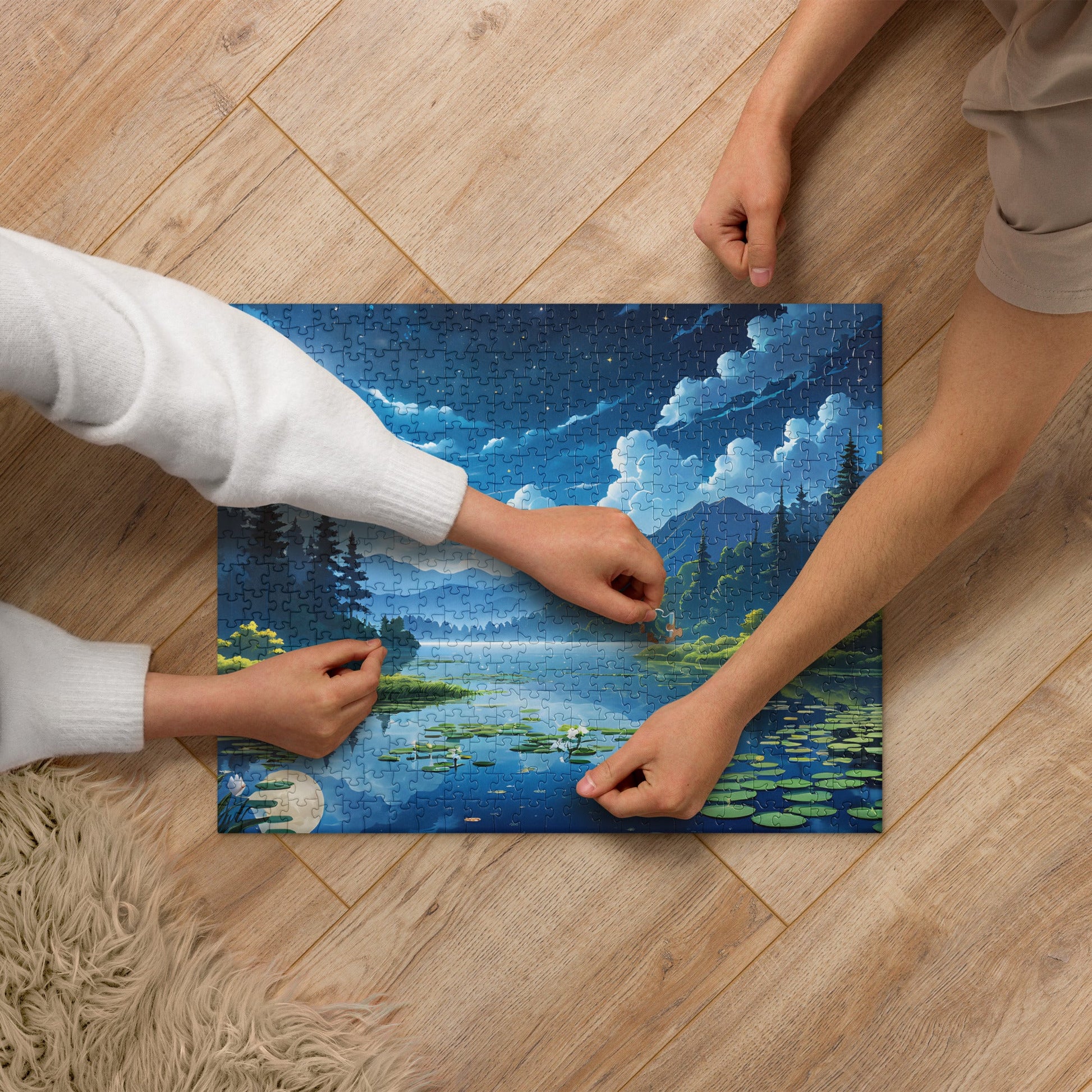 Forest At Night Jigsaw Puzzle - Puzzle - Discovery Co.