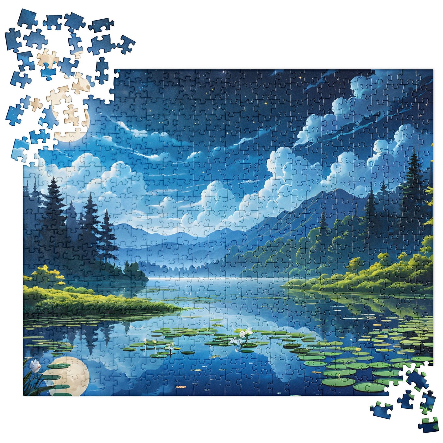 Forest At Night Jigsaw Puzzle - Puzzle - Discovery Co.