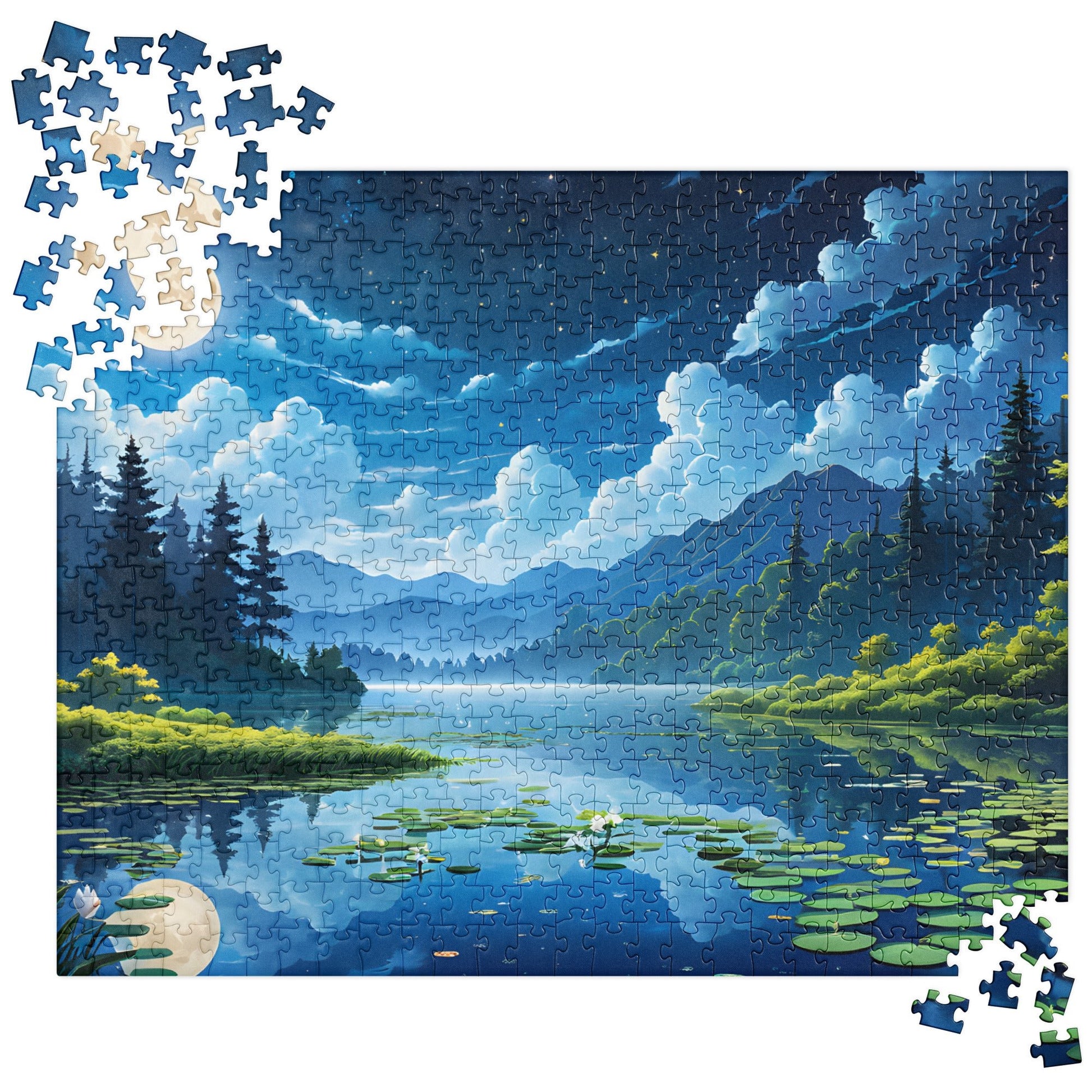 Forest At Night Jigsaw Puzzle - Puzzle - Discovery Co.