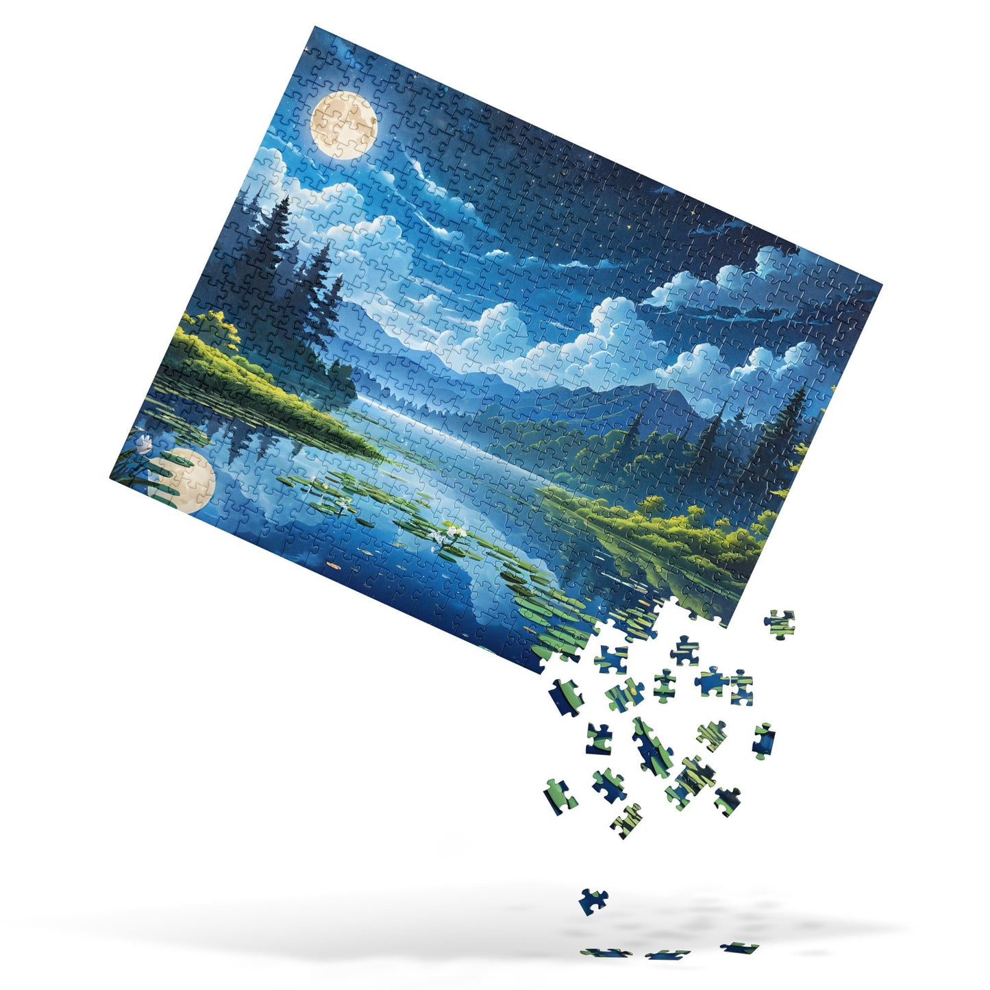 Forest At Night Jigsaw Puzzle - Puzzle - Discovery Co.