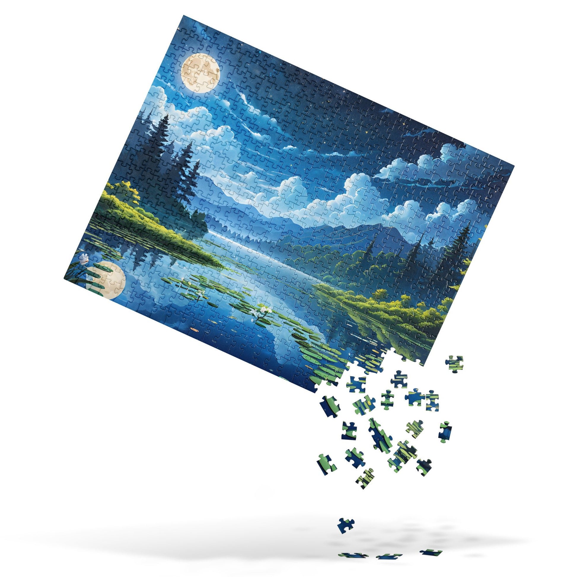 Forest At Night Jigsaw Puzzle - Puzzle - Discovery Co.