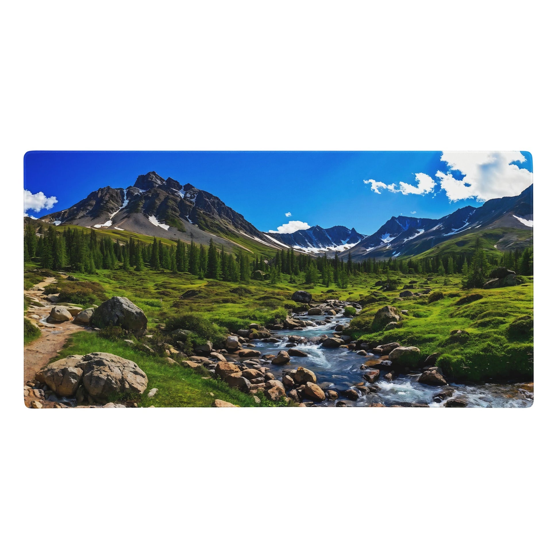 Forest Mountain Stream Gaming Mouse Pad - Mouse Pads - Discovery Co.