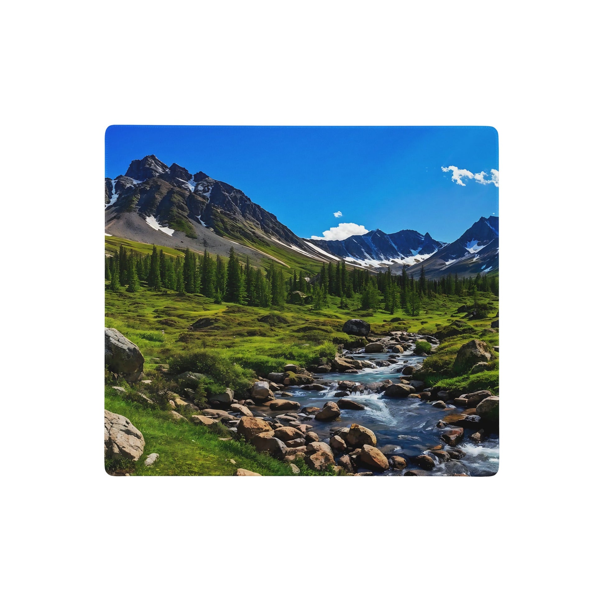 Forest Mountain Stream Gaming Mouse Pad - Mouse Pads - Discovery Co.