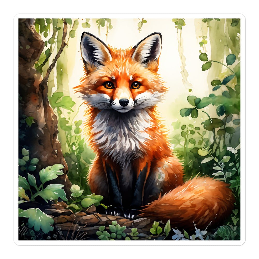 Fox Bubble-free stickers - Stickers - Discovery Co.