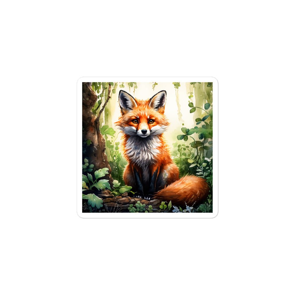 Fox Bubble-free stickers - Stickers - Discovery Co.