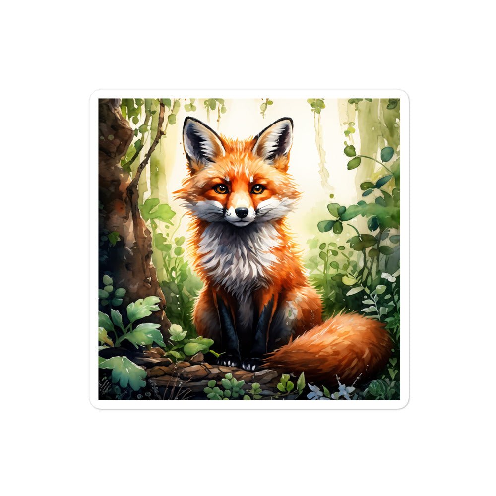 Fox Bubble-free stickers - Stickers - Discovery Co.