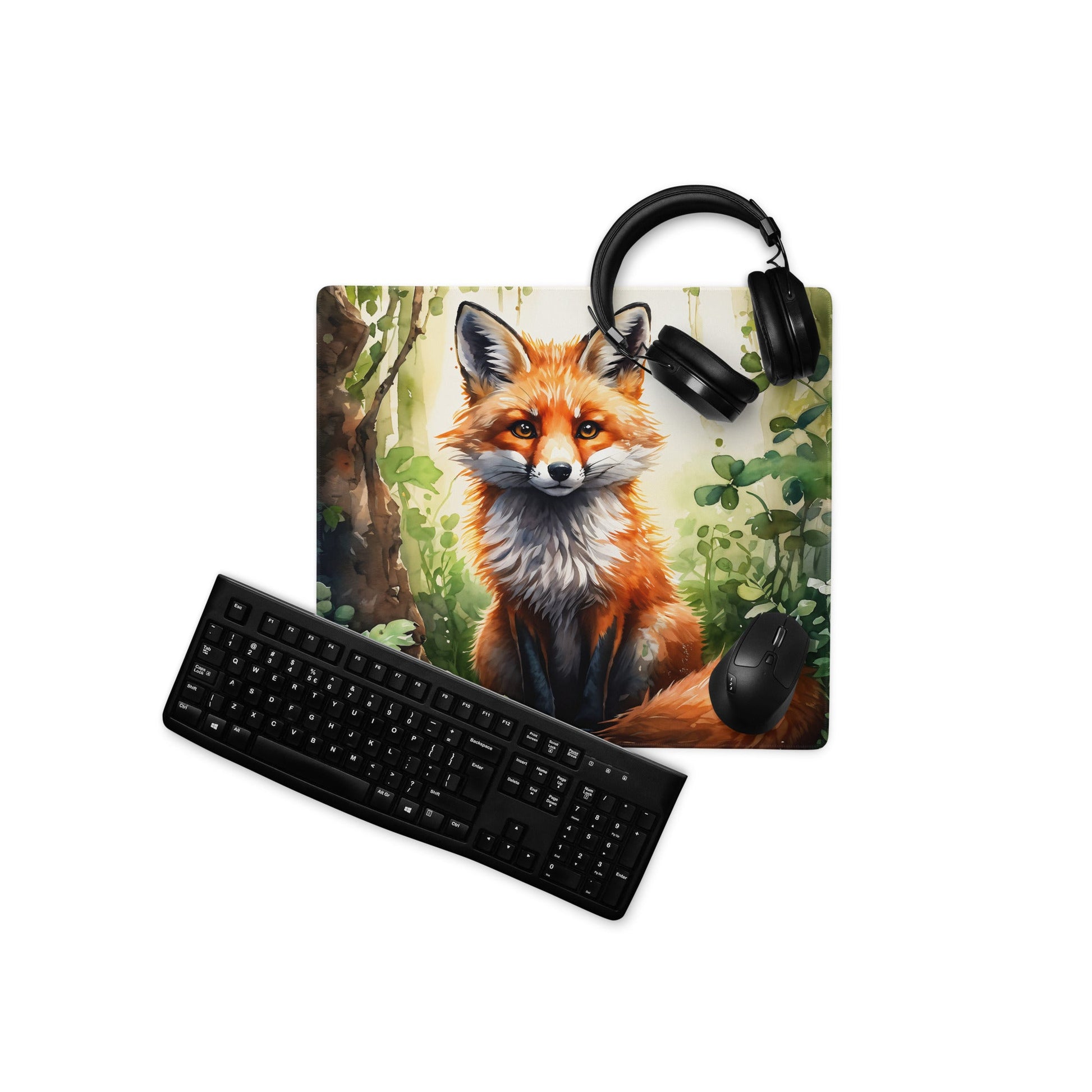 Fox Gaming Mouse Pad - Mouse Pads - Discovery Co.