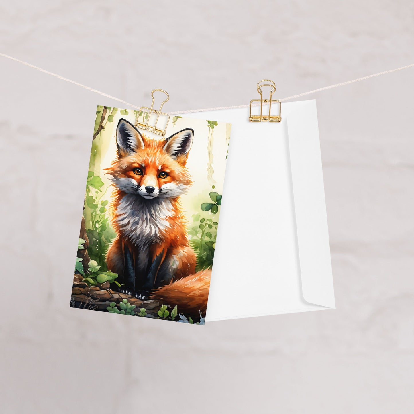 Fox Greeting Card - Greeting Card - Discovery Co.