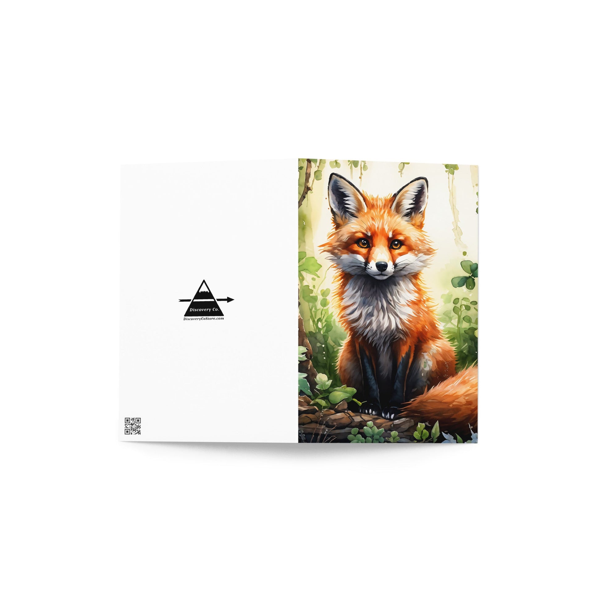 Fox Greeting Card - Greeting Card - Discovery Co.