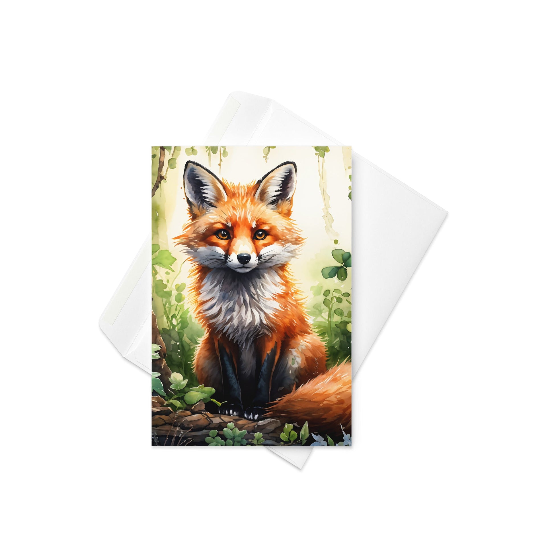 Fox Greeting Card - Greeting Card - Discovery Co.