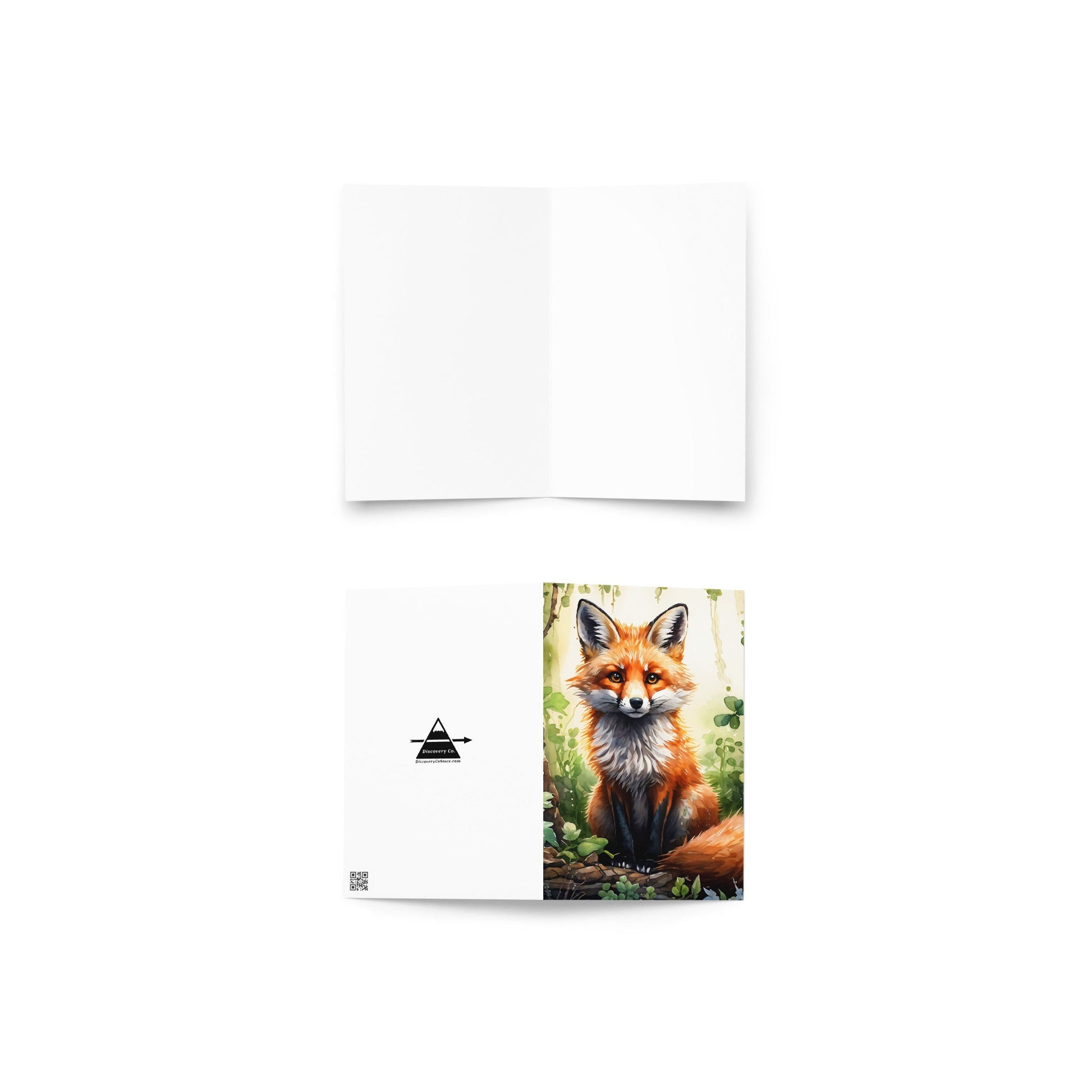 Fox Greeting Card - Greeting Card - Discovery Co.