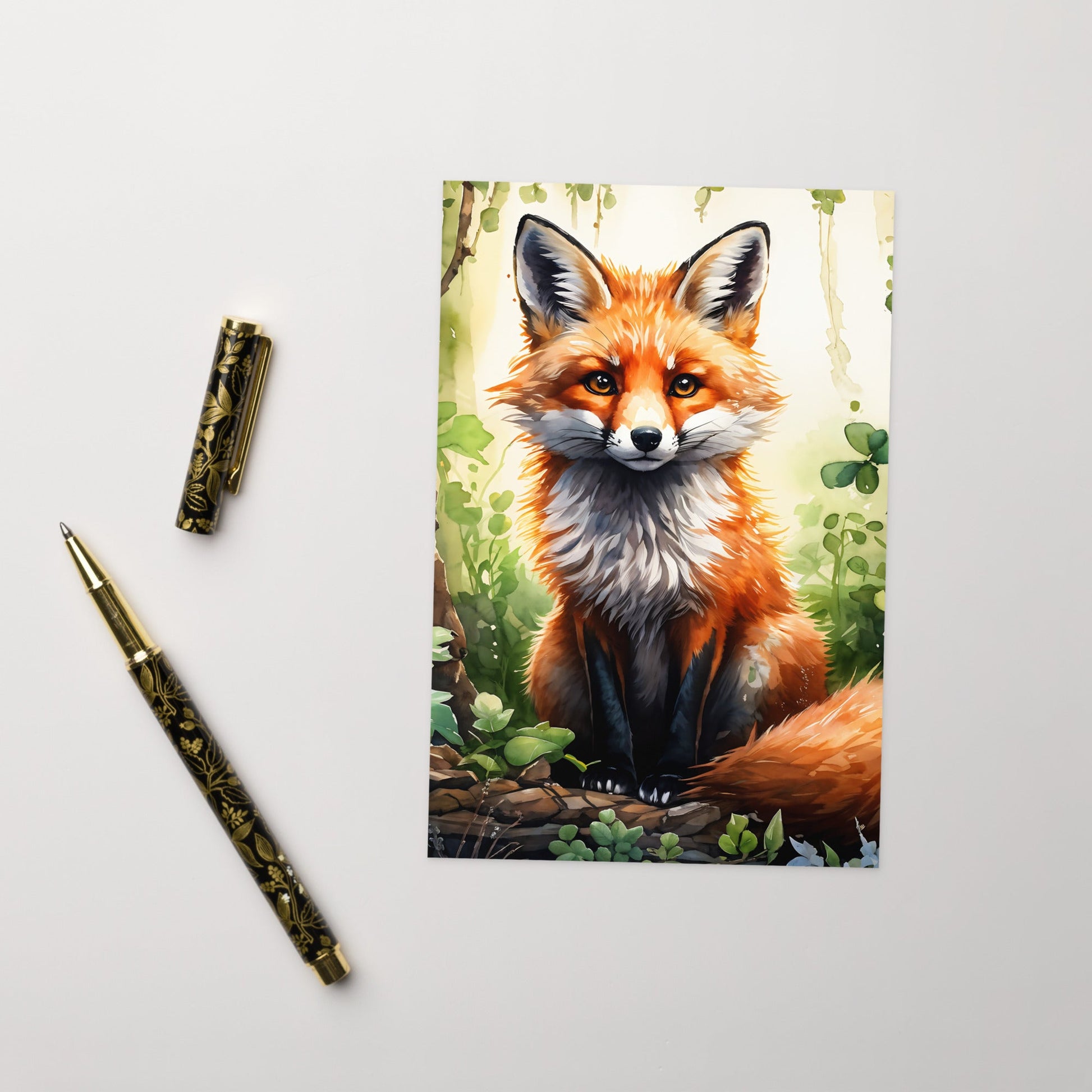 Fox Greeting Card - Greeting Card - Discovery Co.