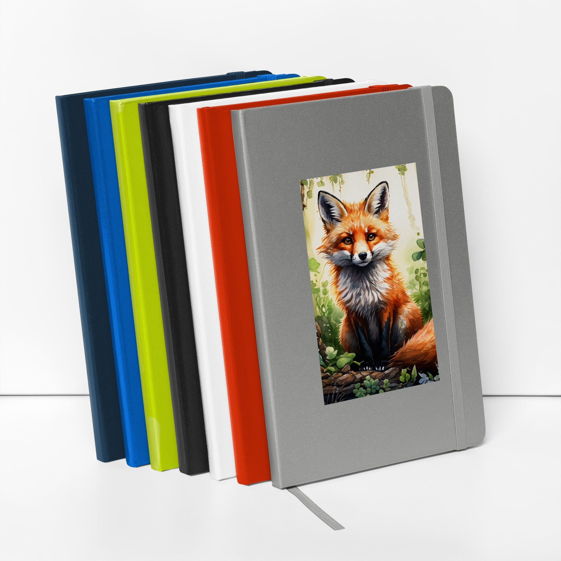 Fox Hardcover Bound Notebook - Hardcover Bound Notebooks - Discovery Co.