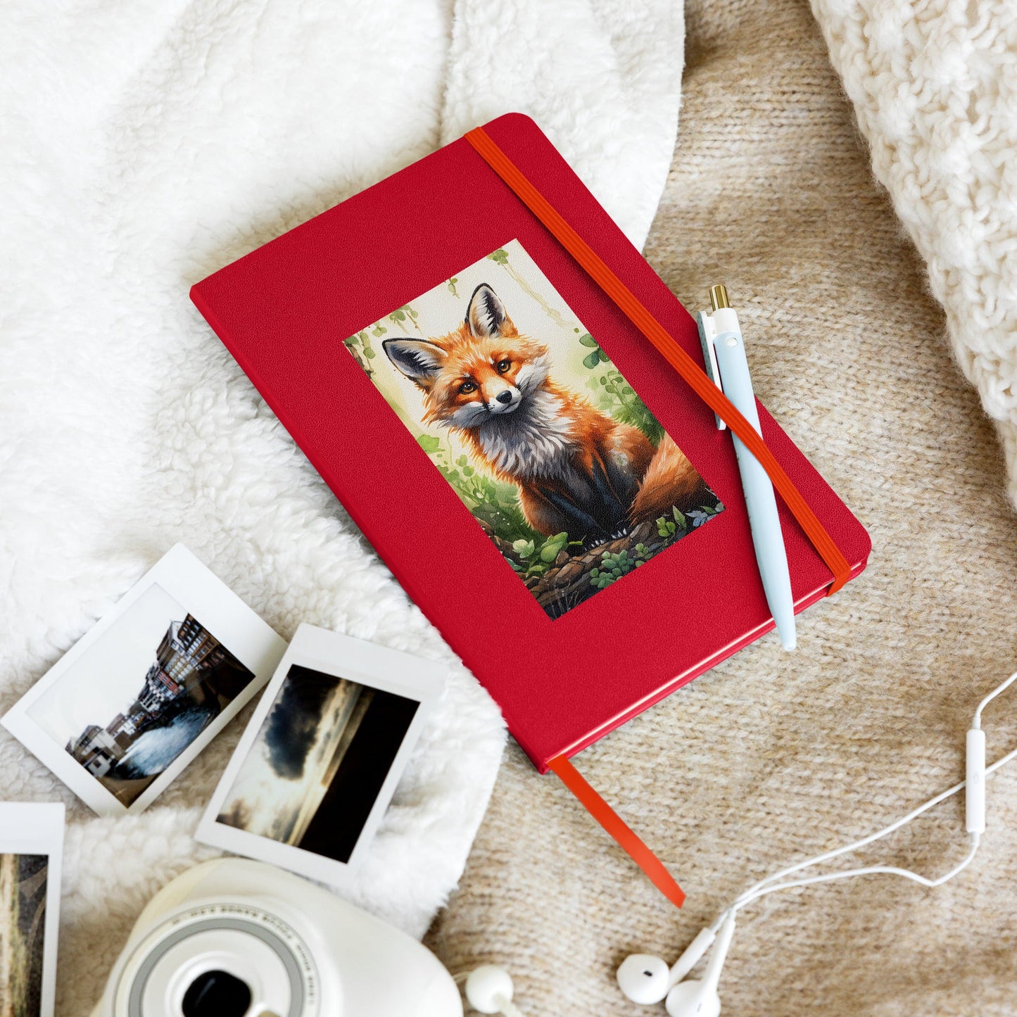 Fox Hardcover Bound Notebook - Hardcover Bound Notebooks - Discovery Co.