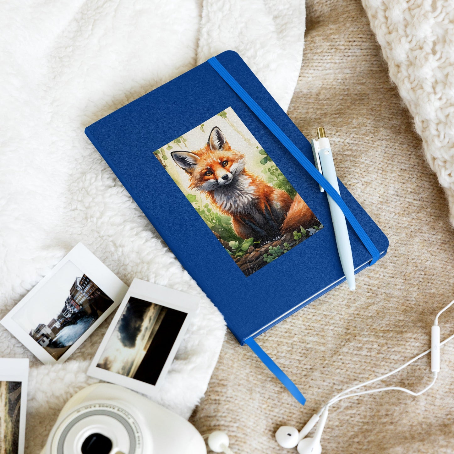 Fox Hardcover Bound Notebook - Hardcover Bound Notebooks - Discovery Co.