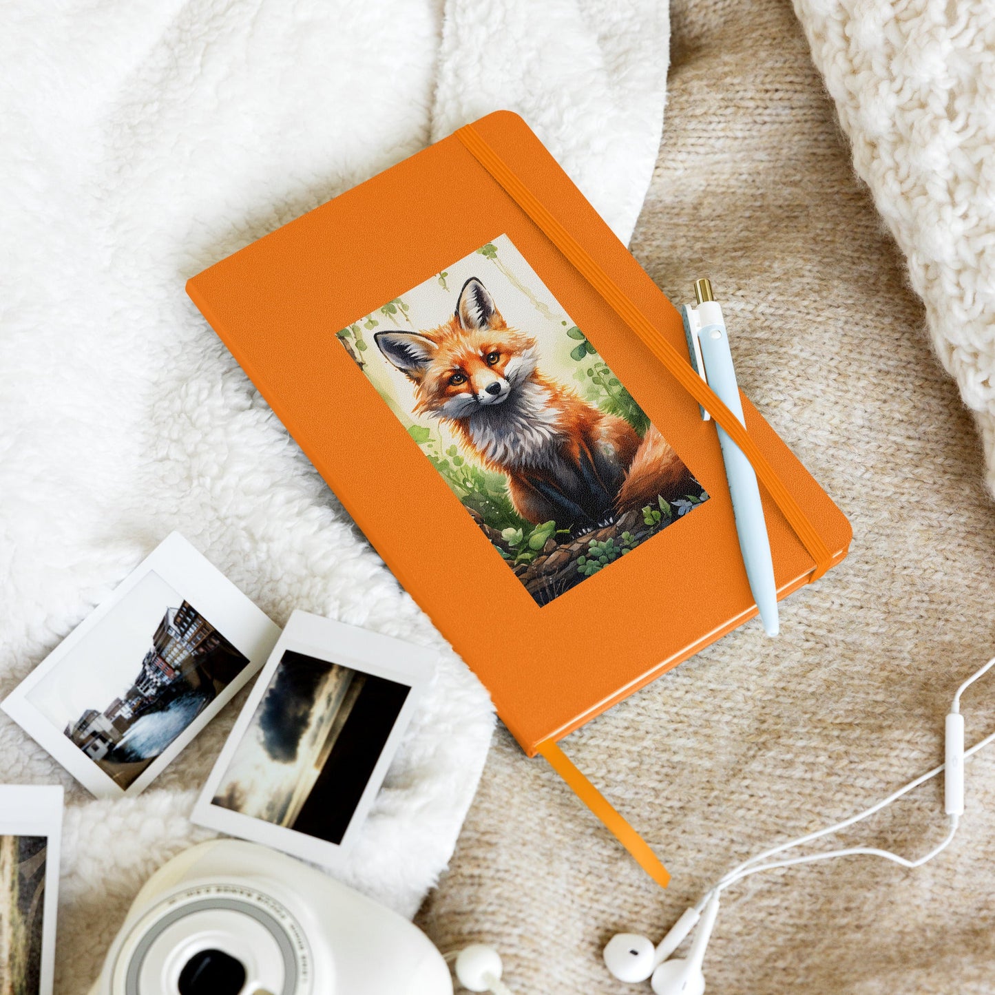 Fox Hardcover Bound Notebook - Hardcover Bound Notebooks - Discovery Co.