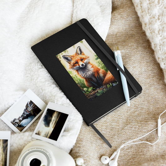 Fox Hardcover Bound Notebook - Hardcover Bound Notebooks - Discovery Co.