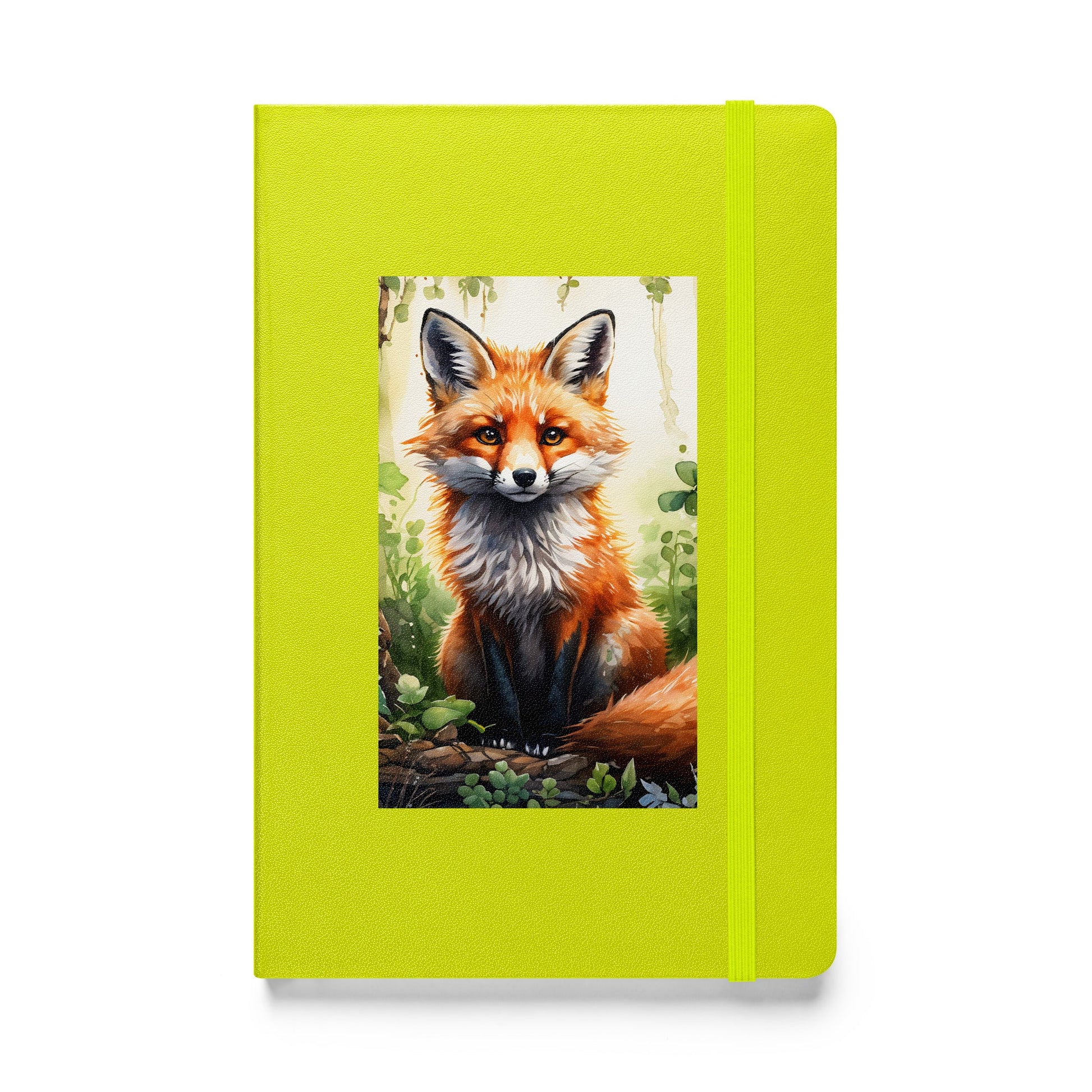 Fox Hardcover Bound Notebook - Hardcover Bound Notebooks - Discovery Co.