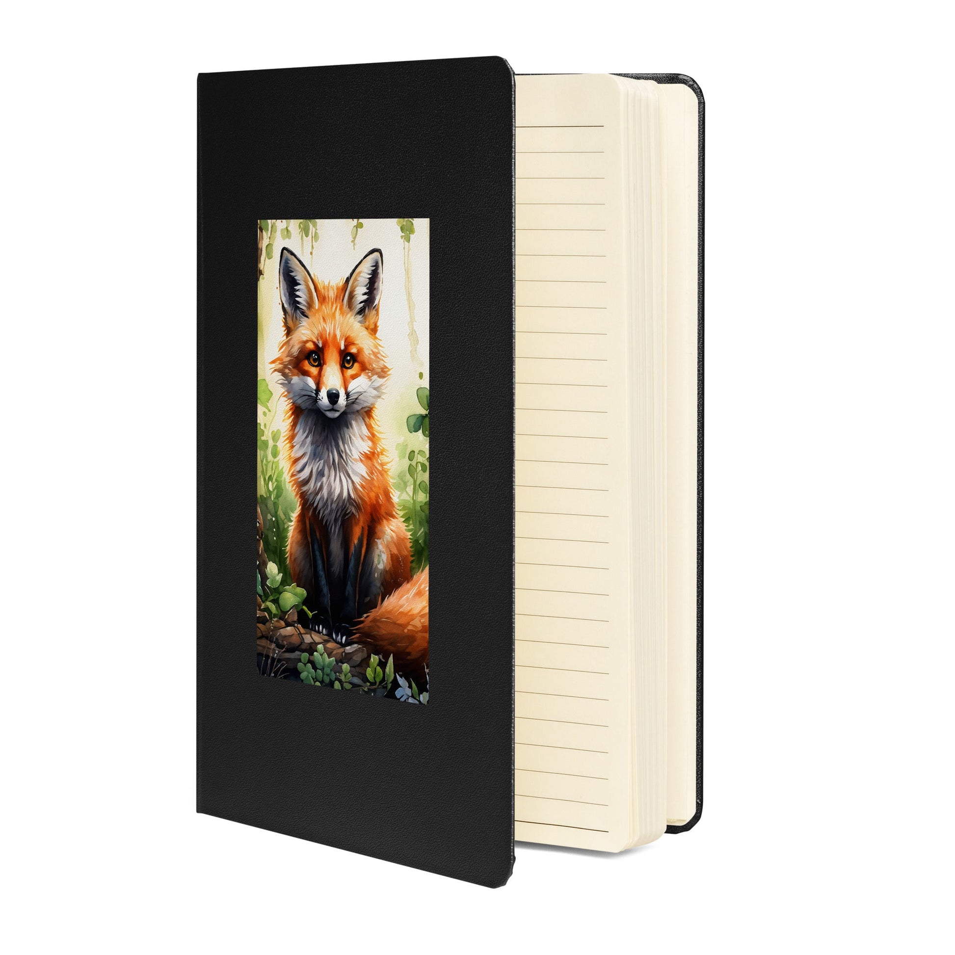 Fox Hardcover Bound Notebook - Hardcover Bound Notebooks - Discovery Co.