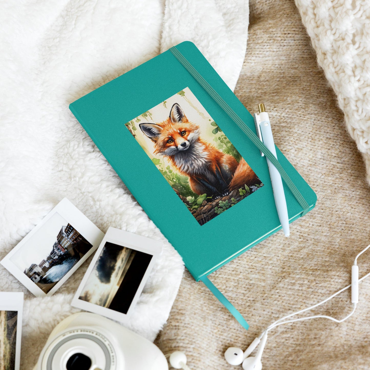 Fox Hardcover Bound Notebook - Hardcover Bound Notebooks - Discovery Co.