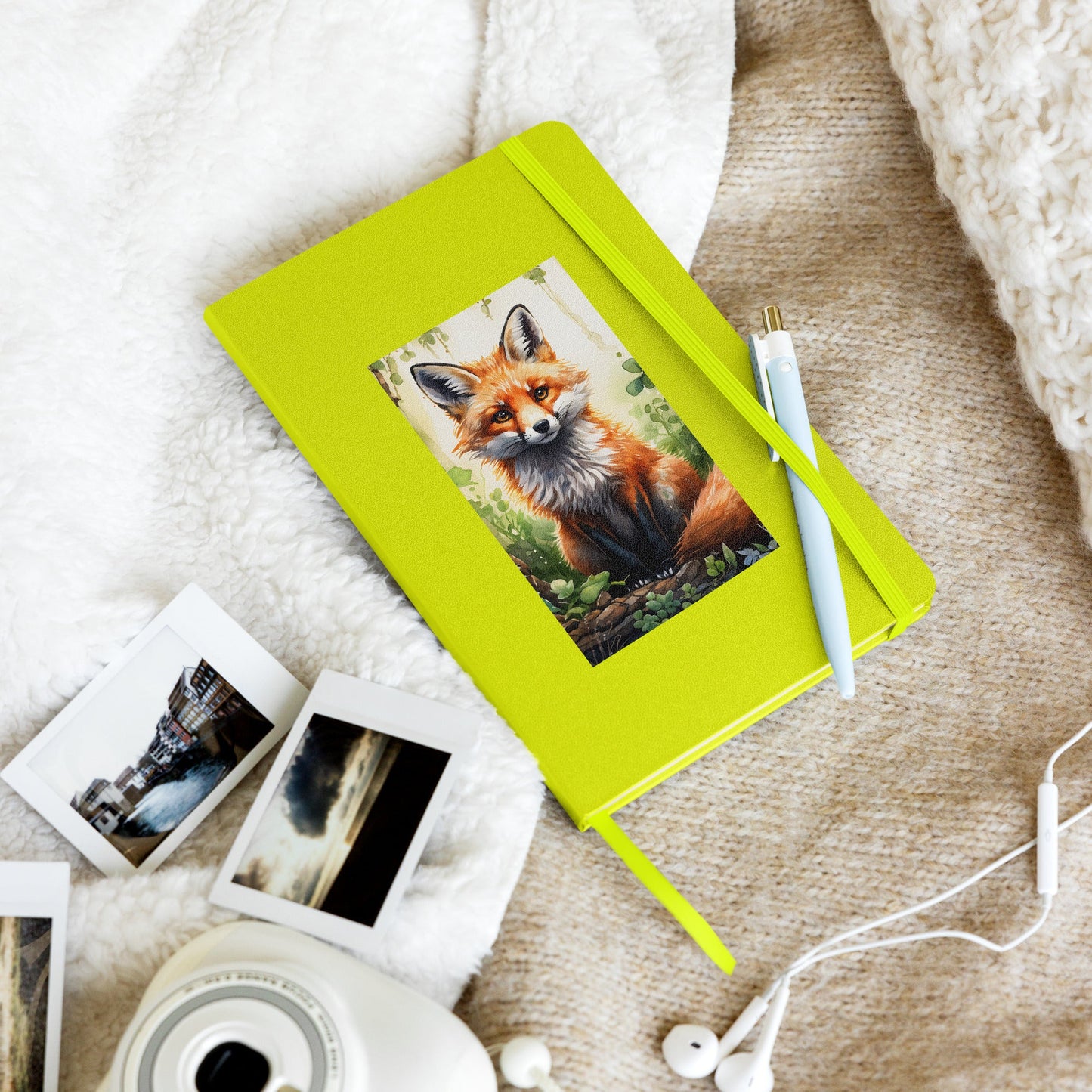 Fox Hardcover Bound Notebook - Hardcover Bound Notebooks - Discovery Co.