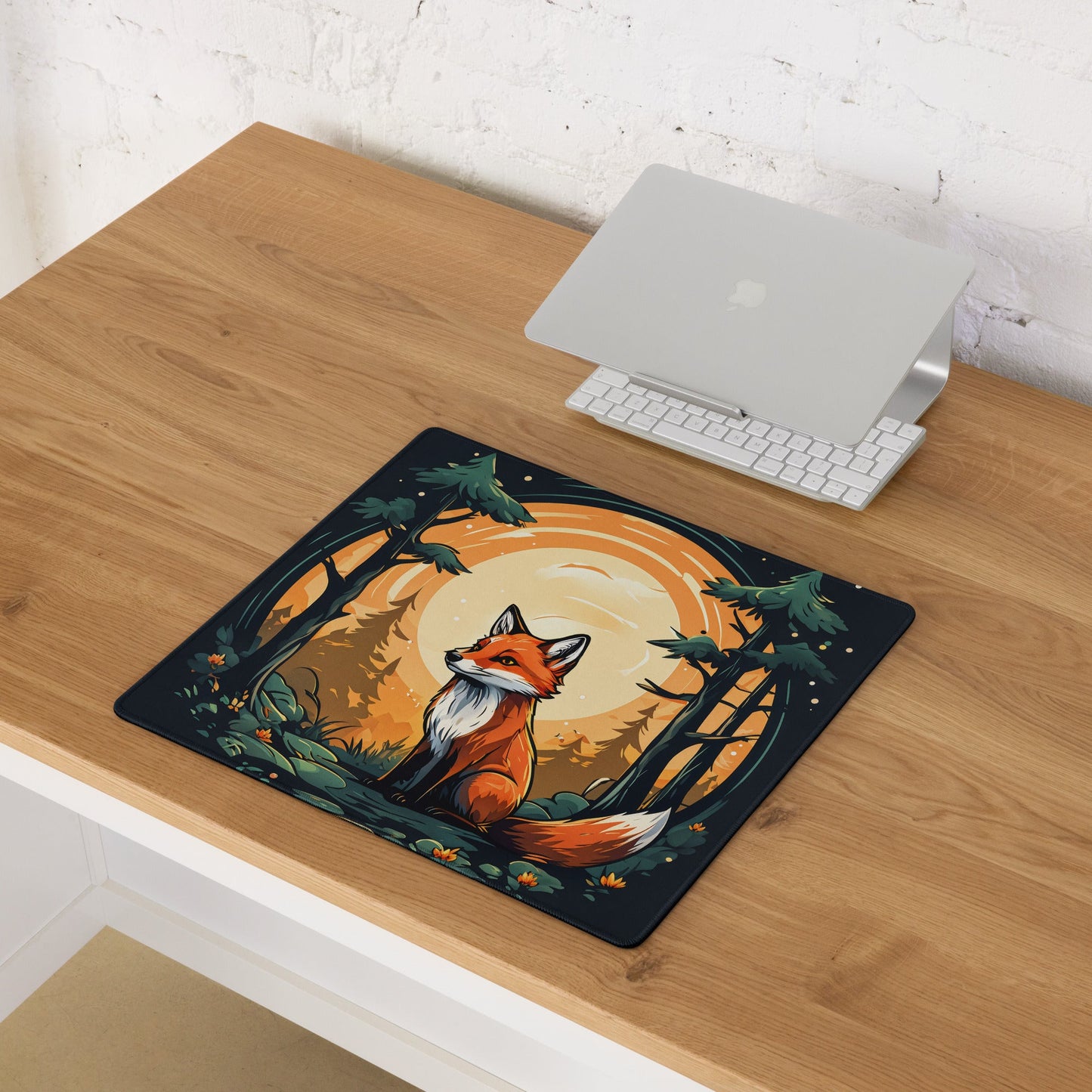 Fox In The Forest Gaming Mouse Pad - Mouse Pads - Discovery Co.