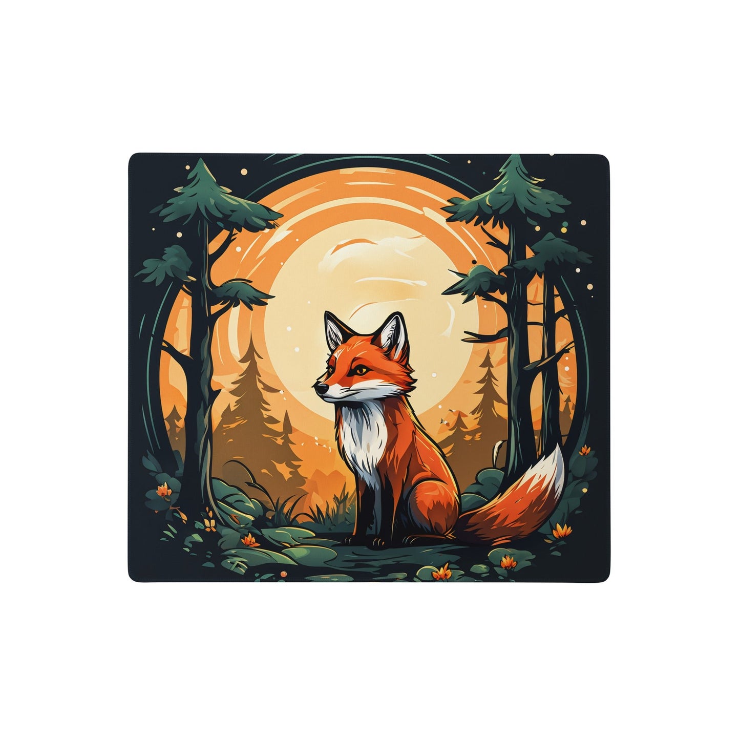 Fox In The Forest Gaming Mouse Pad - Mouse Pads - Discovery Co.