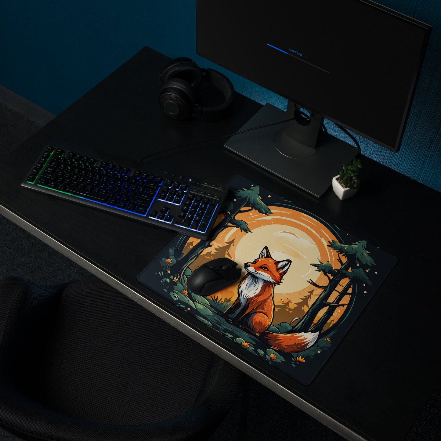 Fox In The Forest Gaming Mouse Pad - Mouse Pads - Discovery Co.