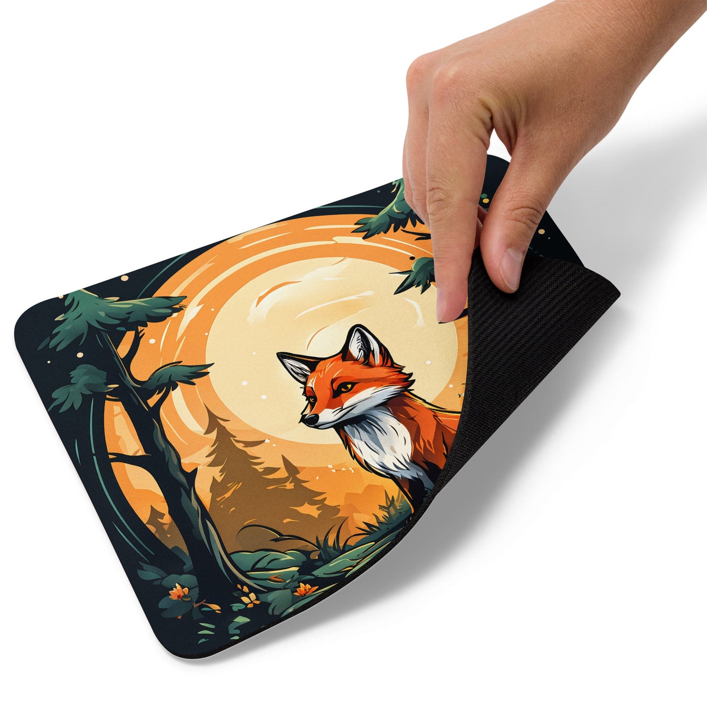 Fox In The Forest Mouse Pad - Mouse Pads - Discovery Co.