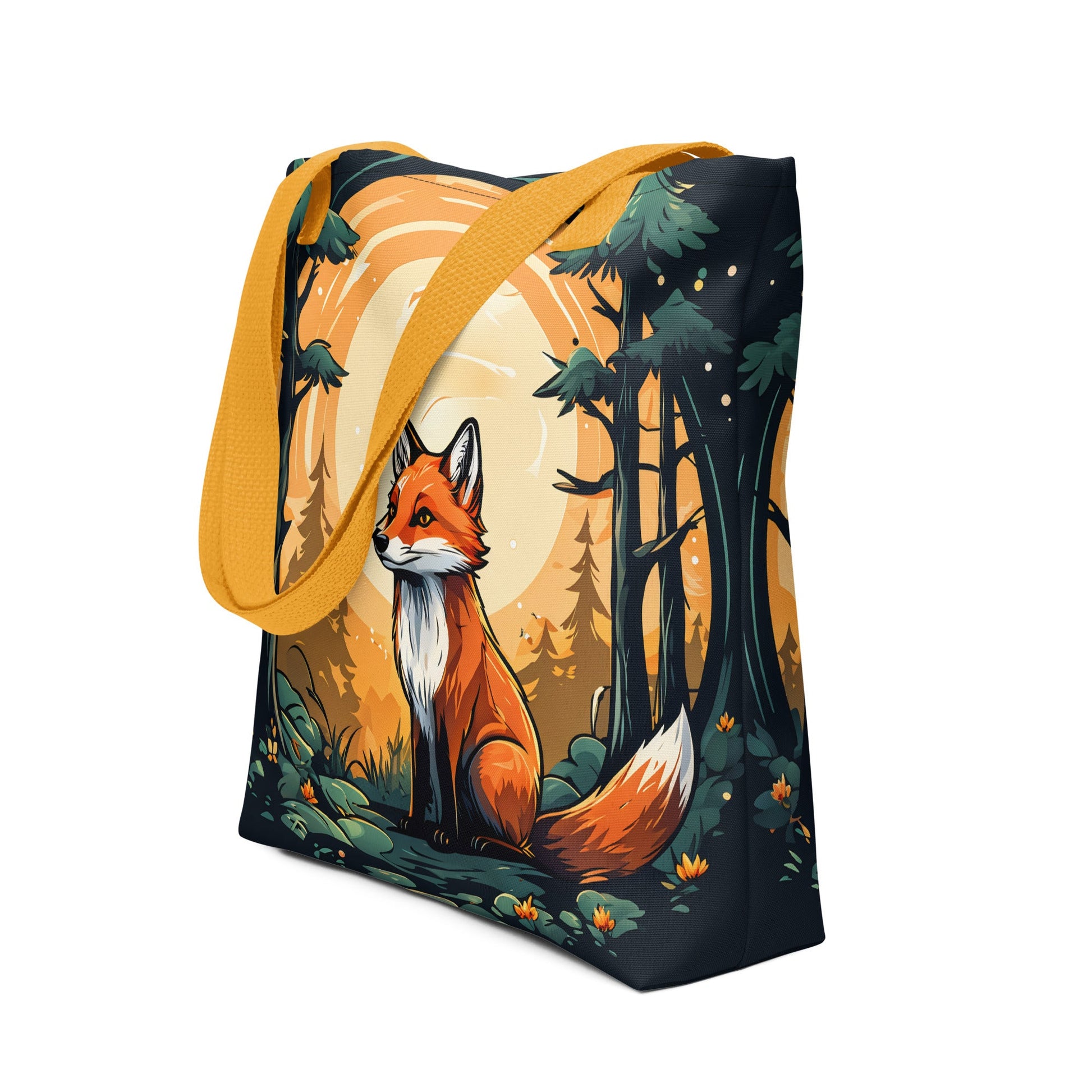 Fox In The Forest Tote Bag - Tote Bags - Discovery Co.