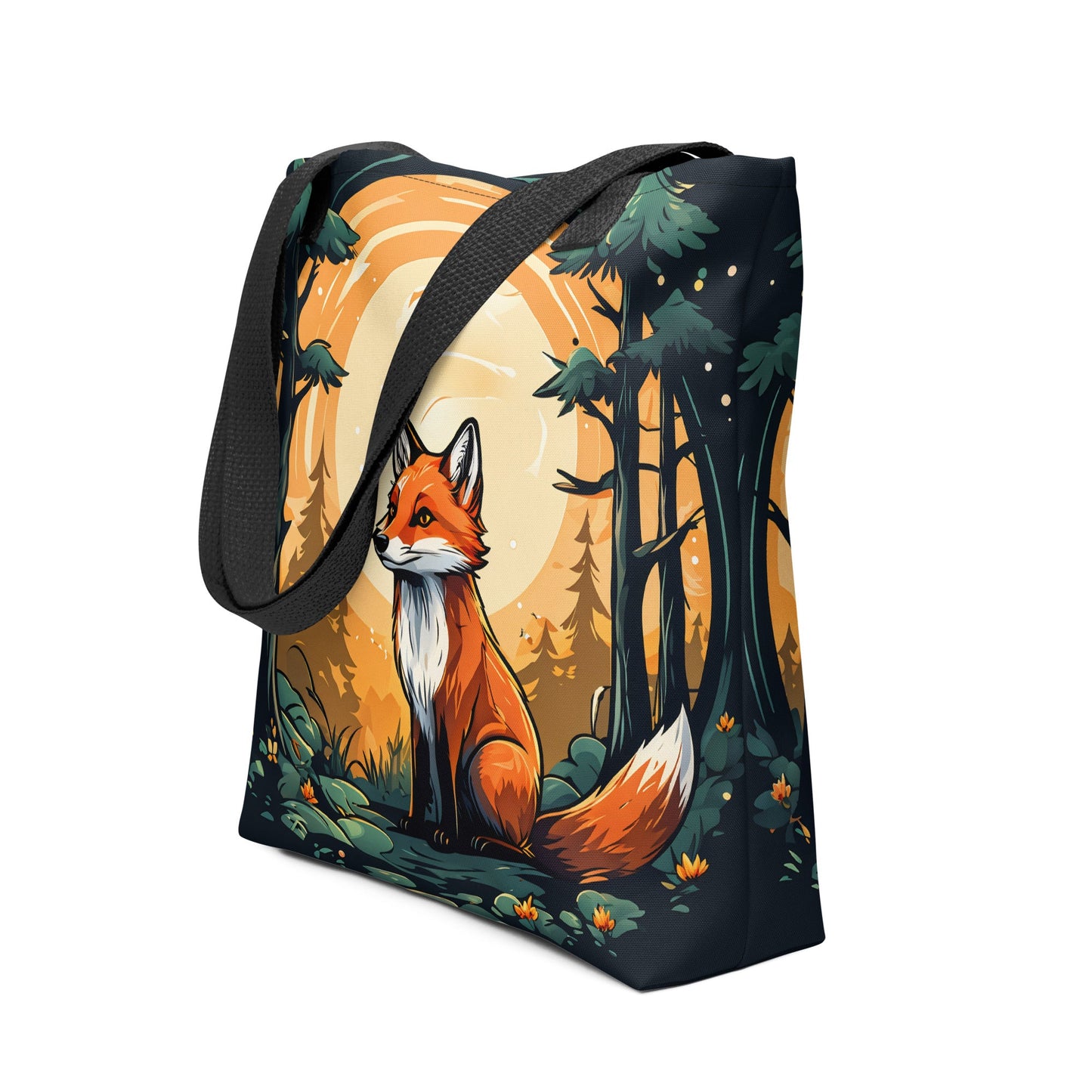 Fox In The Forest Tote Bag - Tote Bags - Discovery Co.