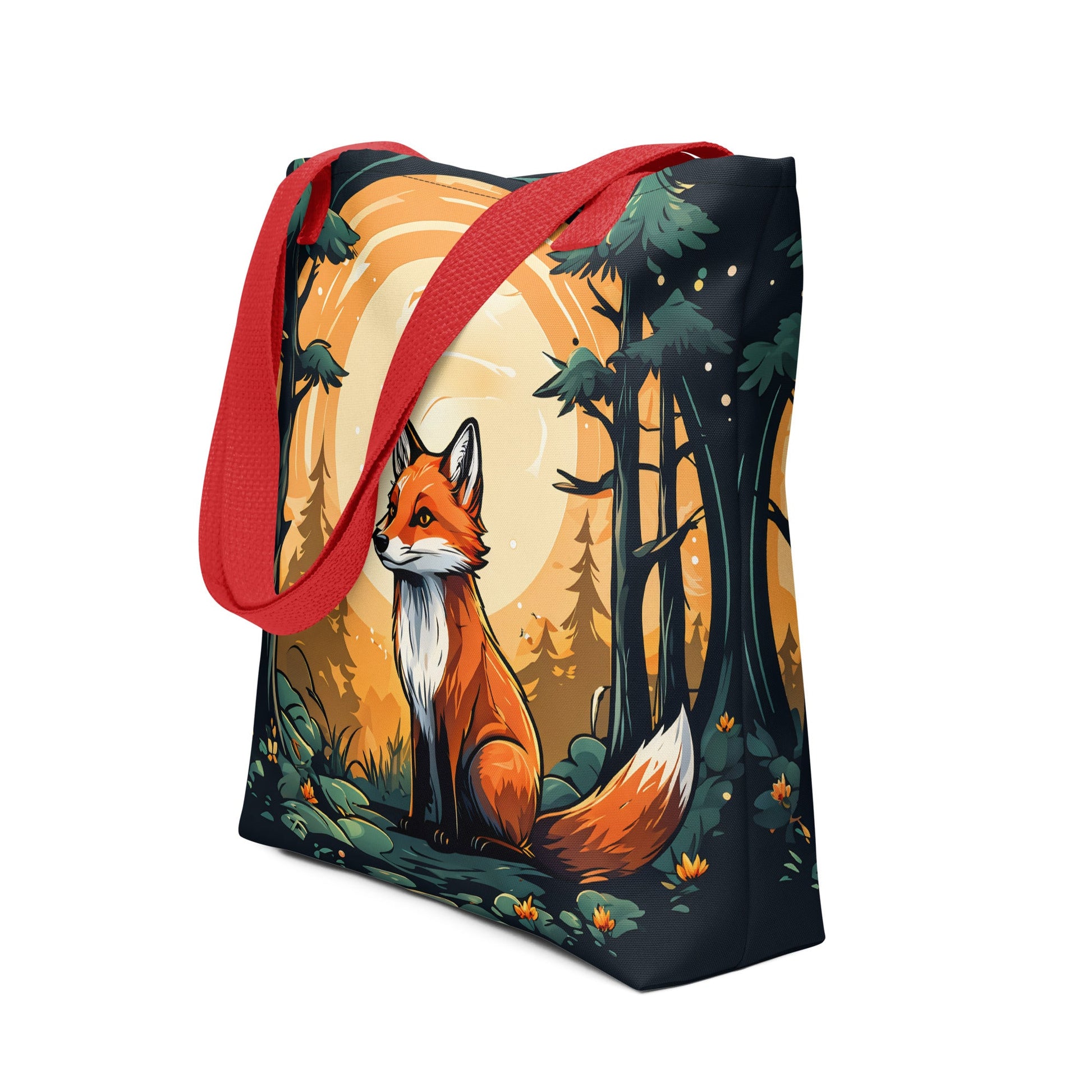 Fox In The Forest Tote Bag - Tote Bags - Discovery Co.